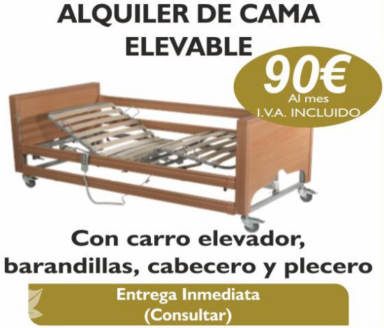 alquiler CAMAS GERIATRICAS ORTOPEDICAS 915021325