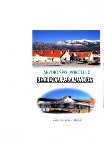 RESIDENCIA DE PERSONAS MAYORES ARZOBISPO MORCILLO
