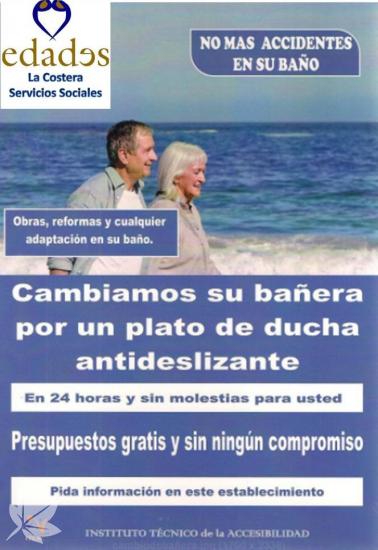 Cambio de bañera por ducha por 549 IVA incluido