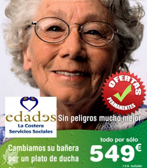 Cambio de bañera por ducha por 549 IVA incluido
