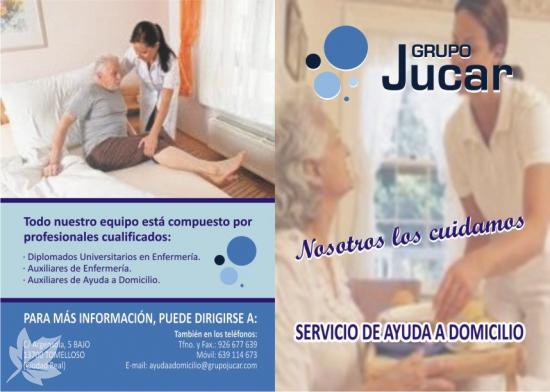 GRUPO JUCAR.AYUDA A DOMICILIO.TOMELLOSO Y COMARCA