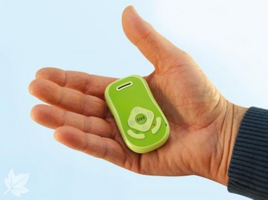 Teléfono localizador GPS con pulsador SOS