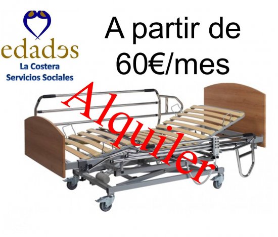 Alquiler de camas geriátricas desde 60€
