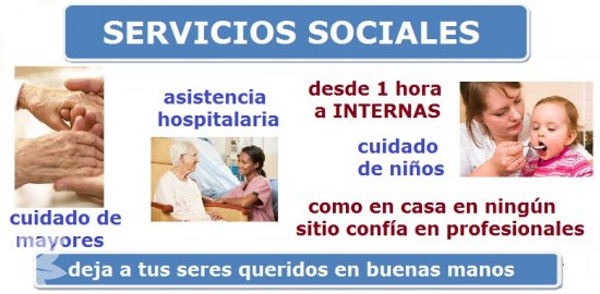CUIDADO DE MAYORES Y ENFERMOS A DOMICILIO