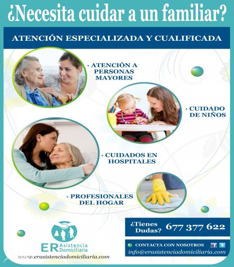 CUIDADOS A PERSONAS MAYORES, NIÑOS Y LIMPIEZA.