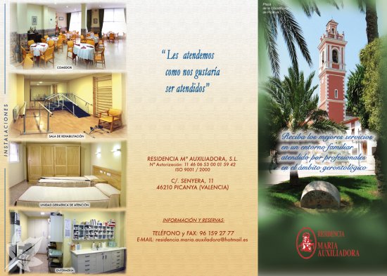 RESIDENCIA Mª AUXILIADORA, SL