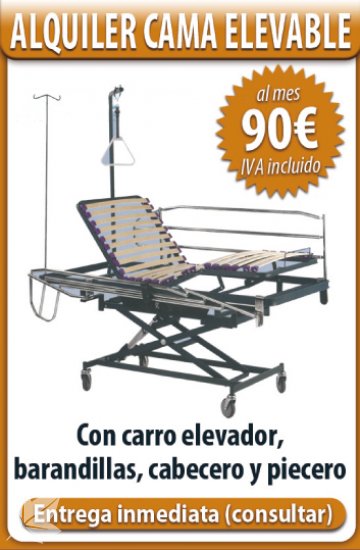 CAMAS DE HOSPITAL EN ALQUILER MADRID