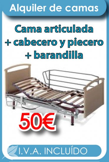 CAMAS DE HOSPITAL EN ALQUILER MADRID